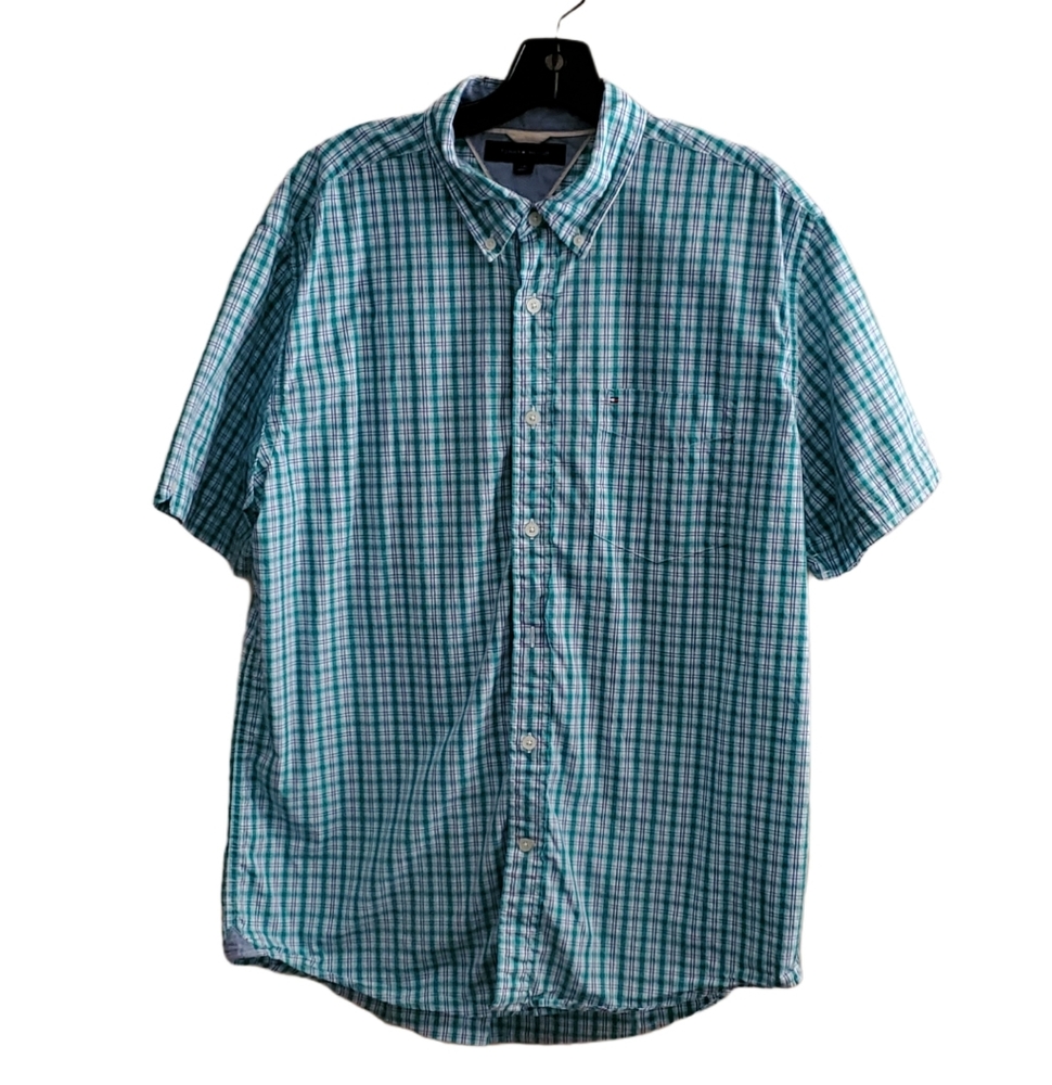 Tommy Hilfiger Short Sleeve Button Down L